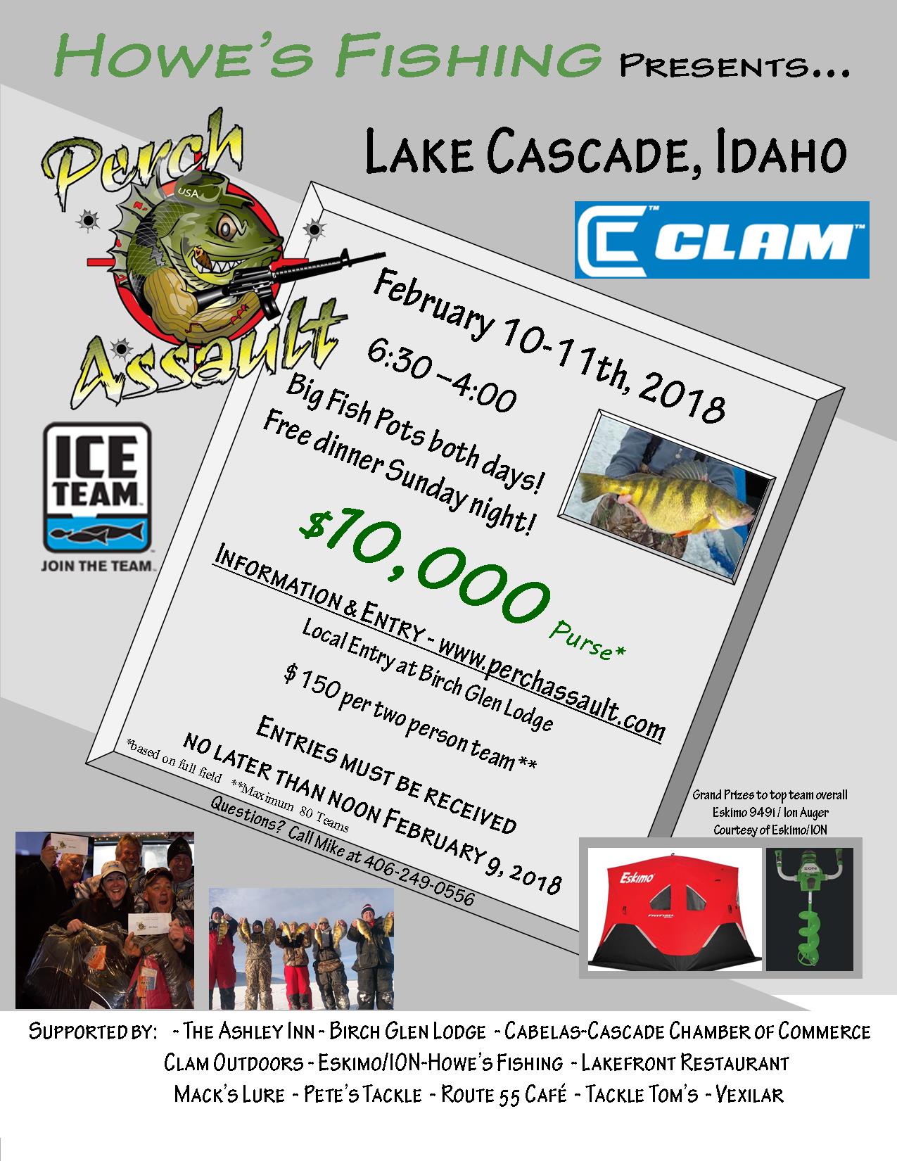 Perch Assault Tournament – Lake Cascade