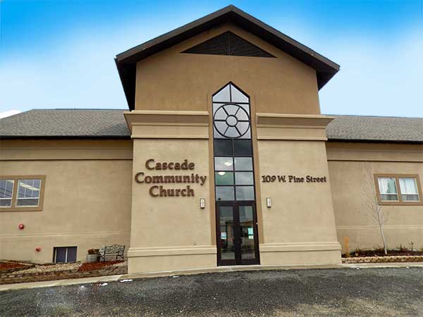 Cascade Community Church in Cascade Idaho