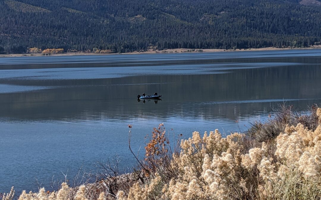 Crown Point Lake cascade fishing boat Cascade Chamber of Commerce