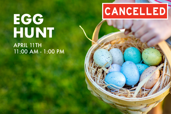 Event Cancelled: Egg Hunt