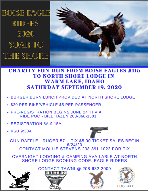Eagle Riders Poster - Cascade Chamber of Commerce