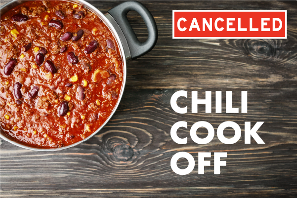Event Cancelled: Chili Cook Off