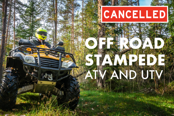 Cancelled: Off-Road Stampede – ATV and UTV