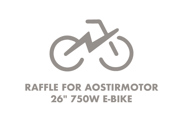 Raffle for Aostirmotor 26″ 750W E-Bike