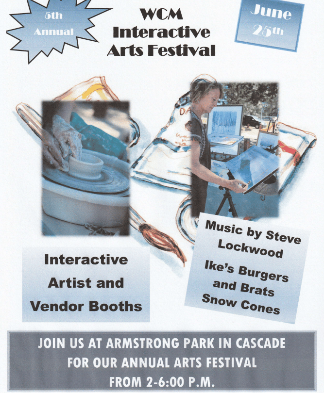 Arts festival poster 2022