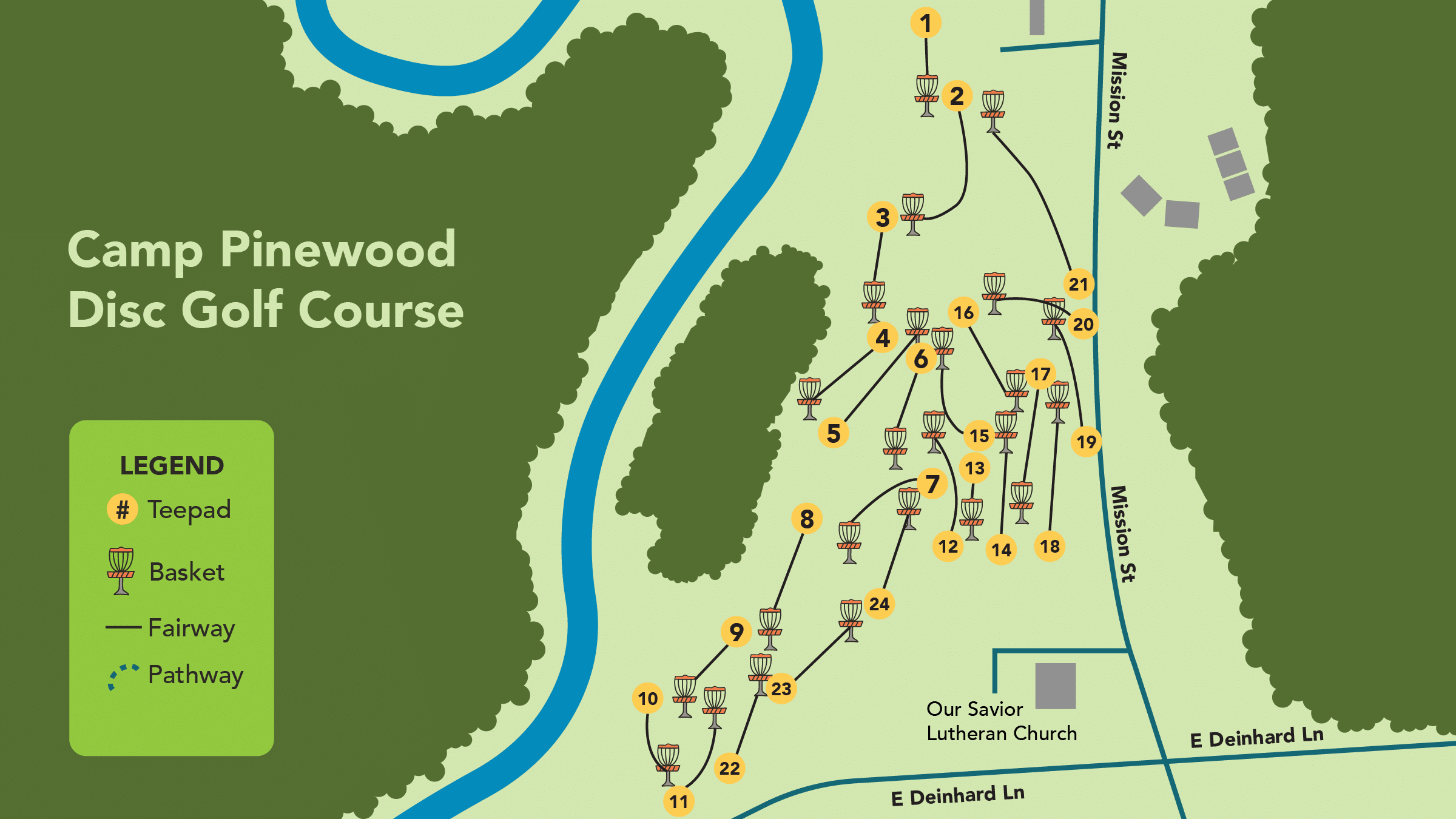 Camppinewood Disc Golf Course
